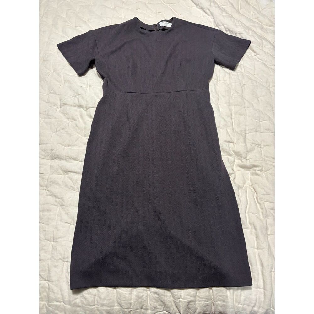 MM. Lafleur Sheath Dress Womens Size 12 Short Sleeve Brown Work Career